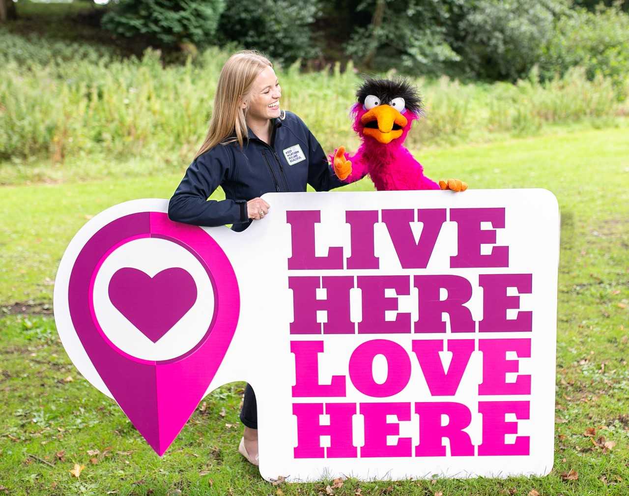 Litter Loathing Puppet Packs a Punch Fermanagh & Omagh District Council
