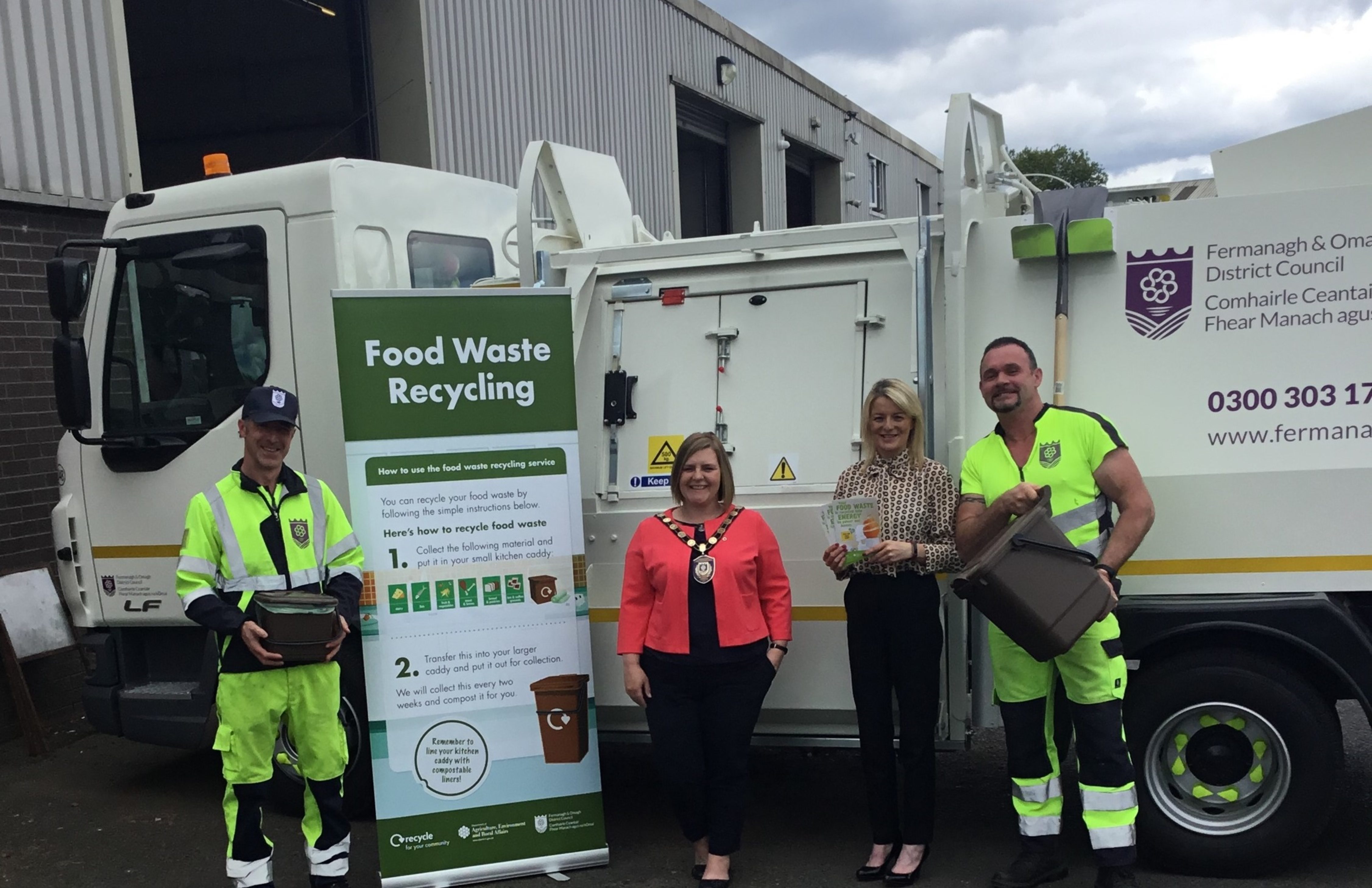 Food waste collection service to be extended Fermanagh & Omagh
