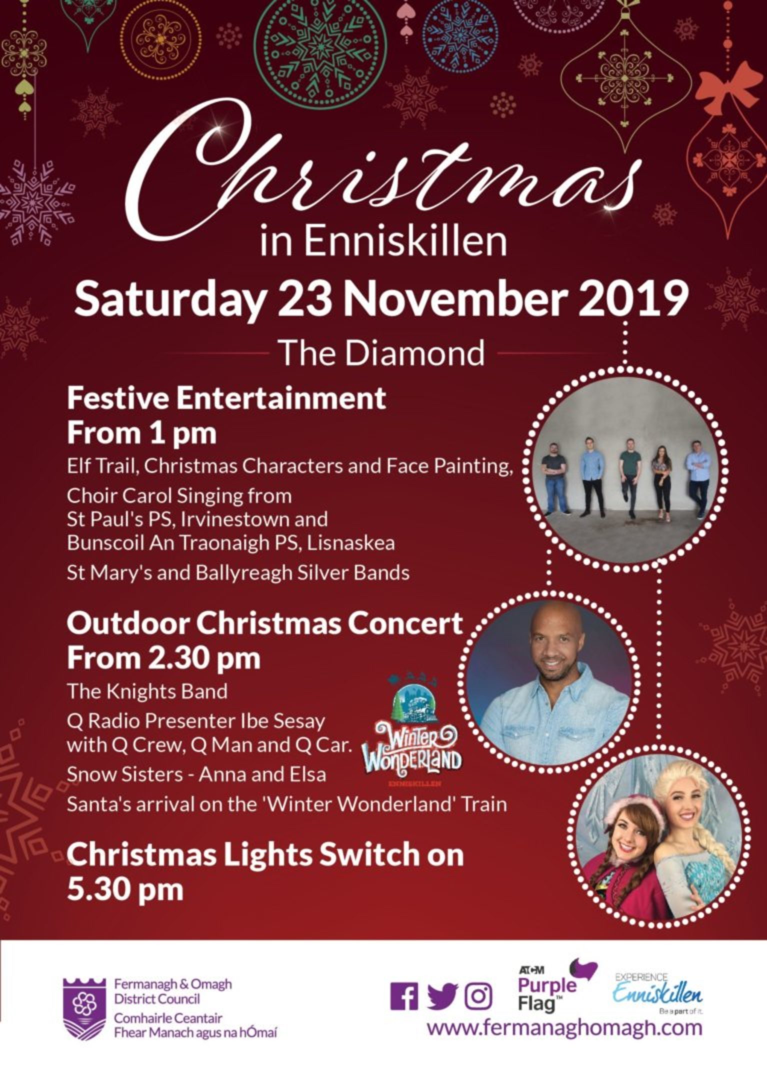 Enniskillen Christmas Lights Switch On Fermanagh & Omagh District Council