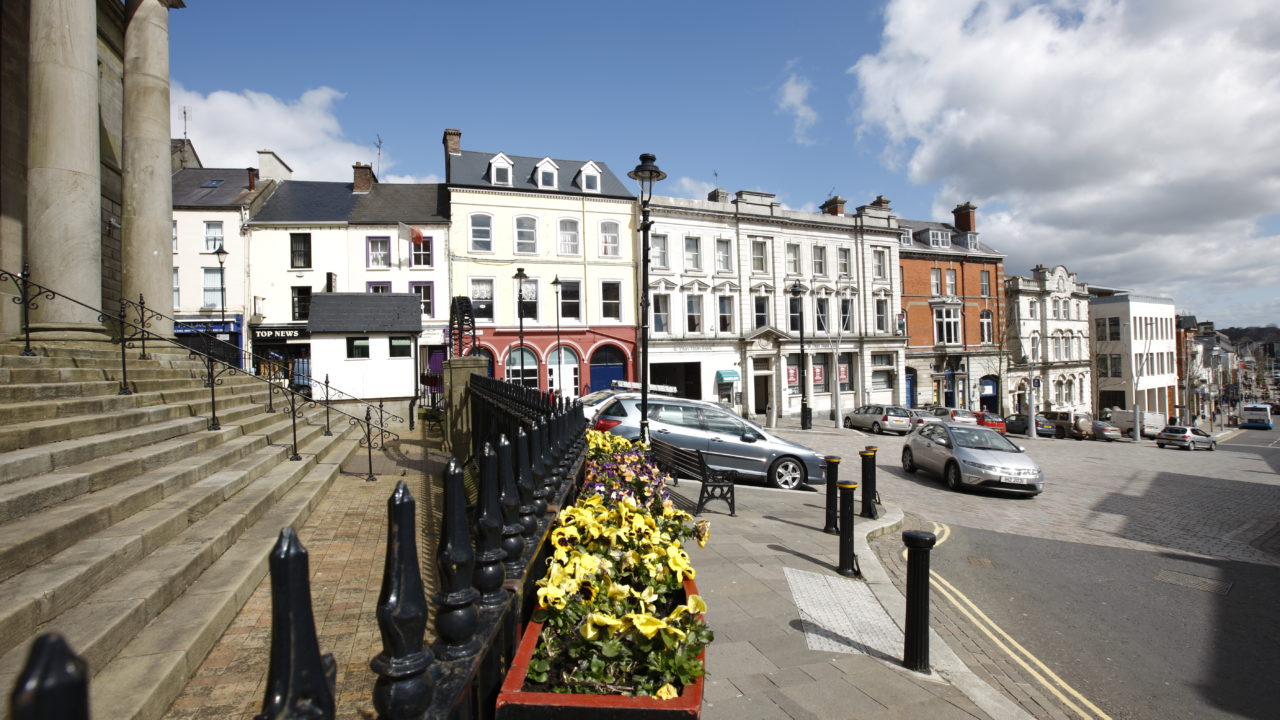 Omagh town centre