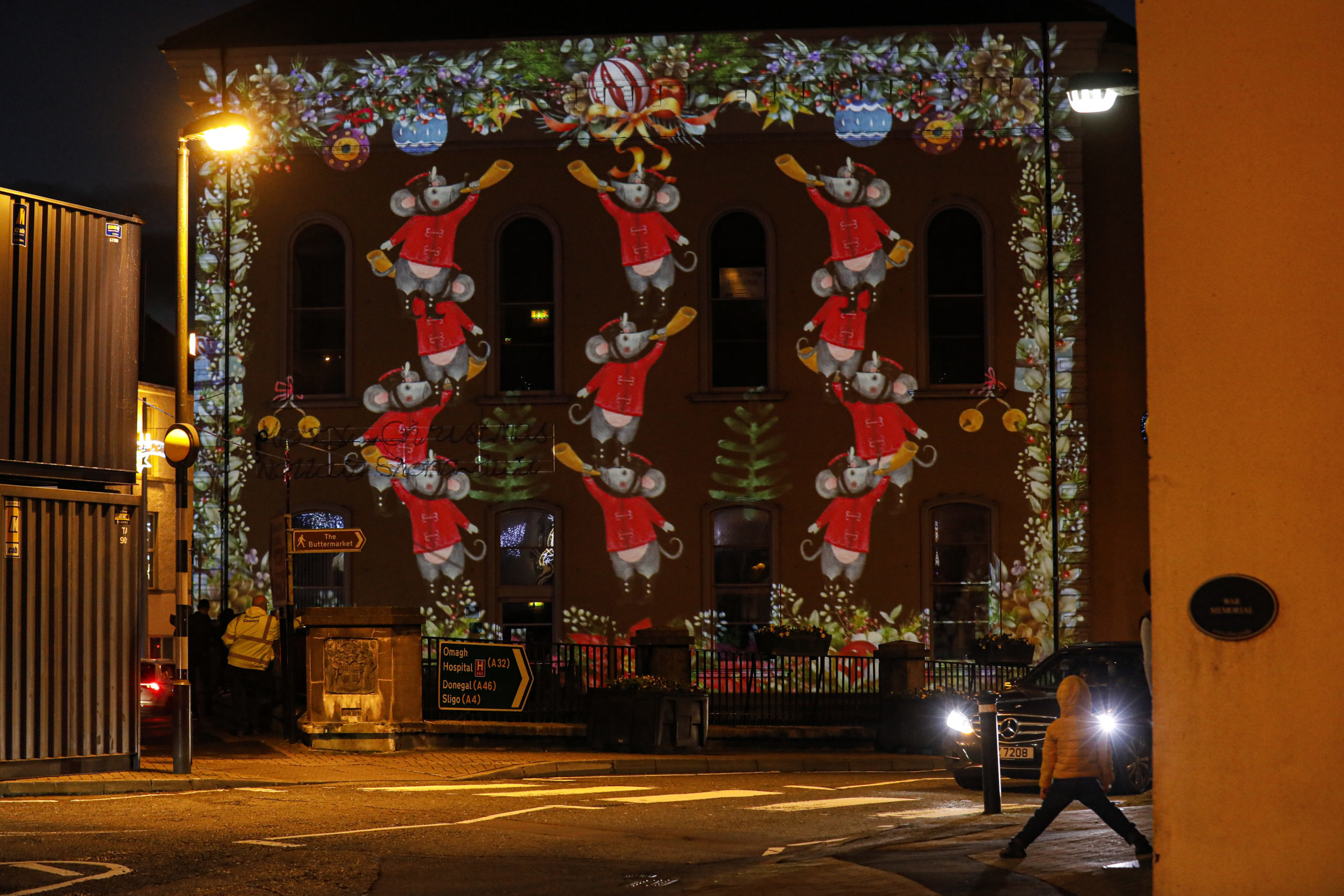 Christmas Lights in Enniskillen 18 Fermanagh & Omagh District Council