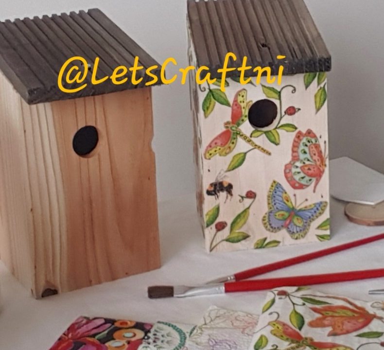 Sample birdhouse by Lets Craft Ni