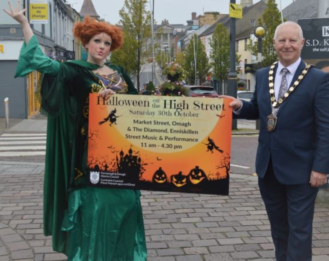 It’s ‘Halloween on the High Street’ this Saturday Fermanagh & Omagh
