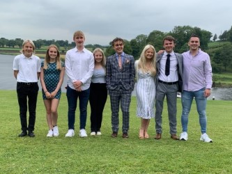 A new generation – Noble’s grandchildren at his 100th party