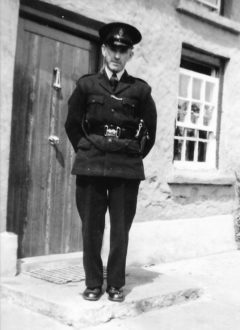 Noble in his police uniform