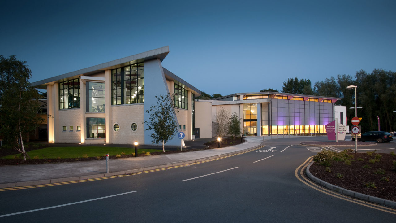 olc exterior at night 1