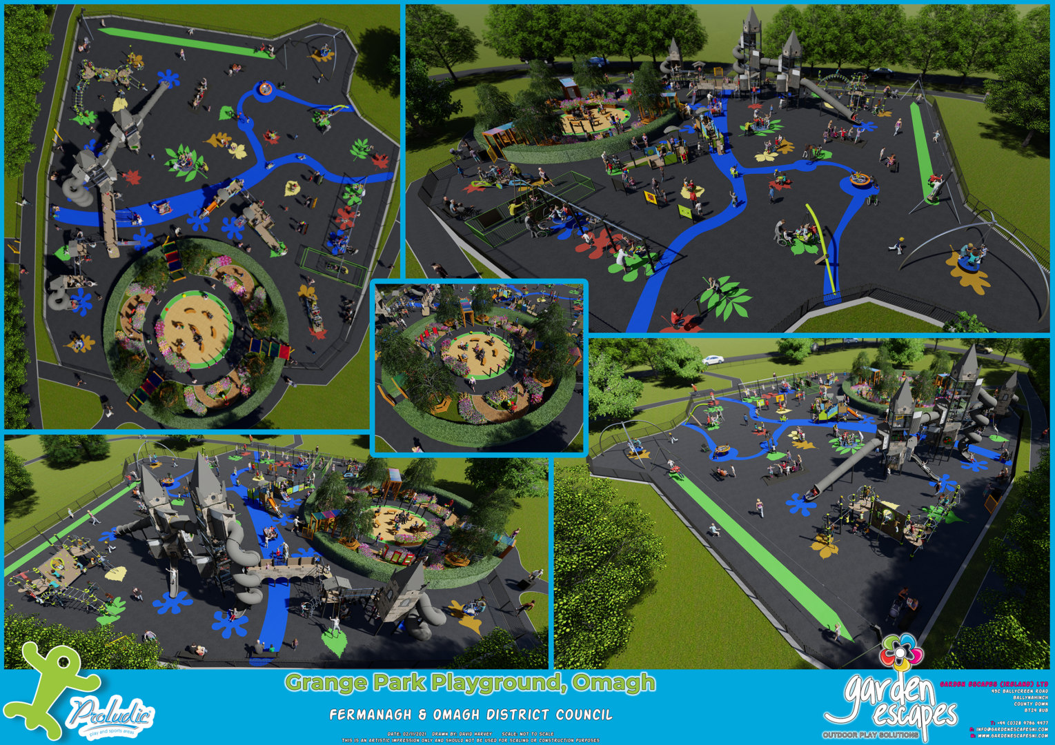 GRANGE PARK PLAYGROUND 3D 2