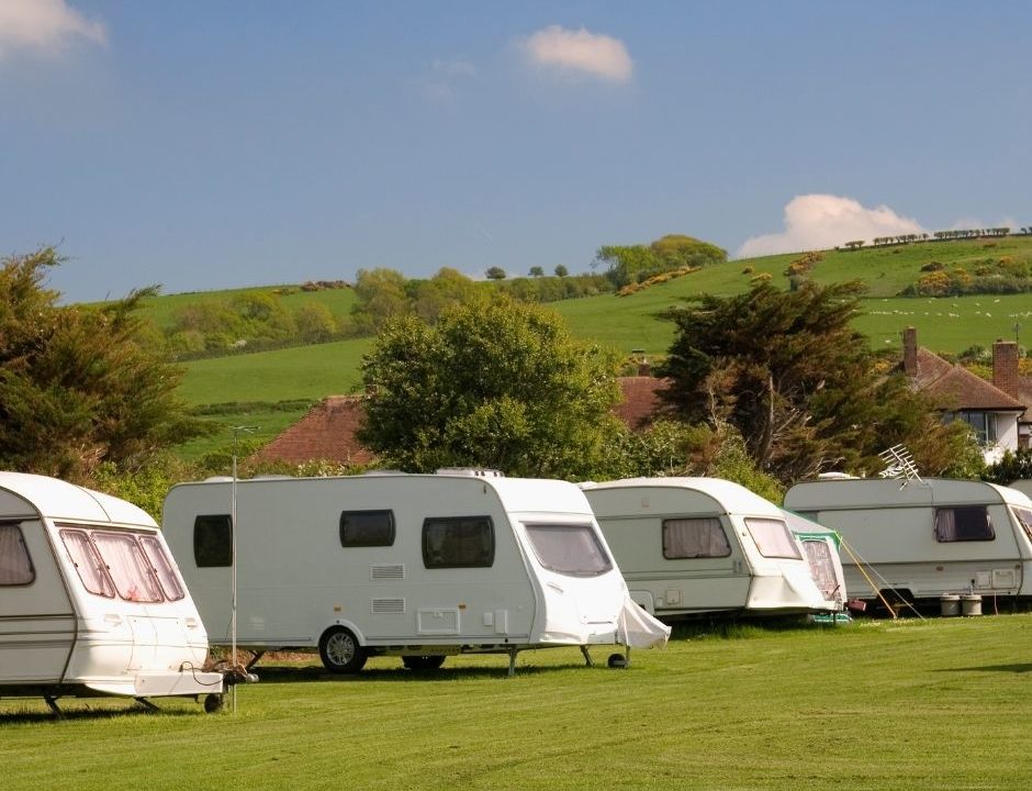 Motorhome, campervan and caravan overnight stay facilities