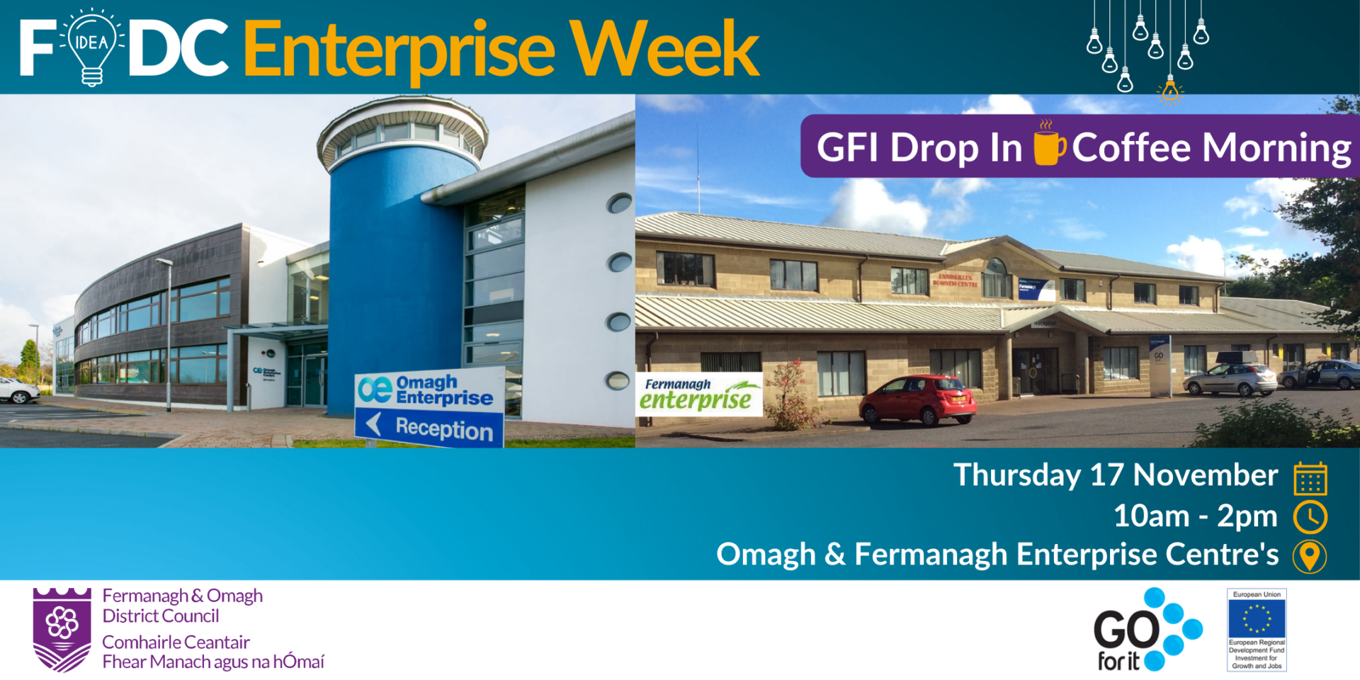 GO for it! Coffee Morning Enniskillen & Omagh Fermanagh & Omagh