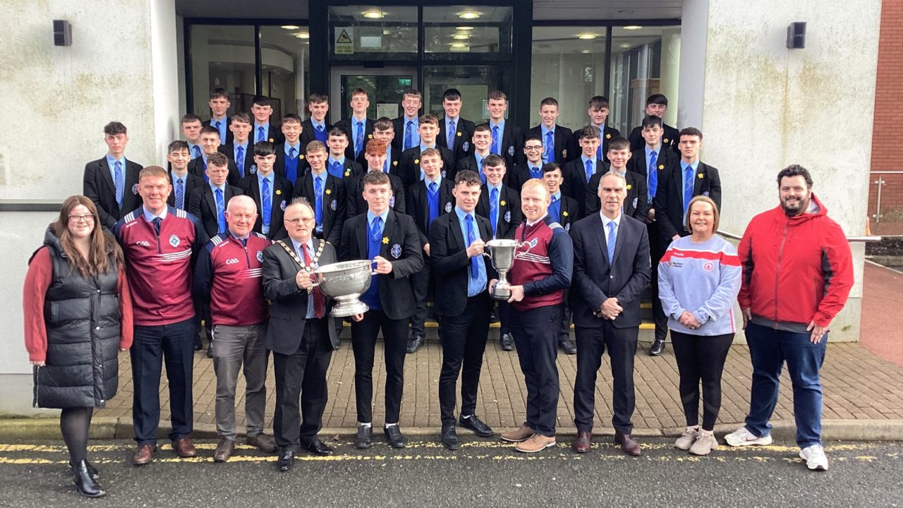 Christian Brothers School Omagh MacRory and Hogan Cup Champions 2023
