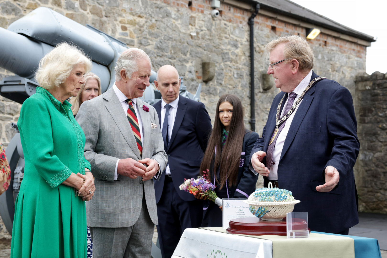 The King and The Queen visit Enniskillen Castle Fermanagh & Omagh