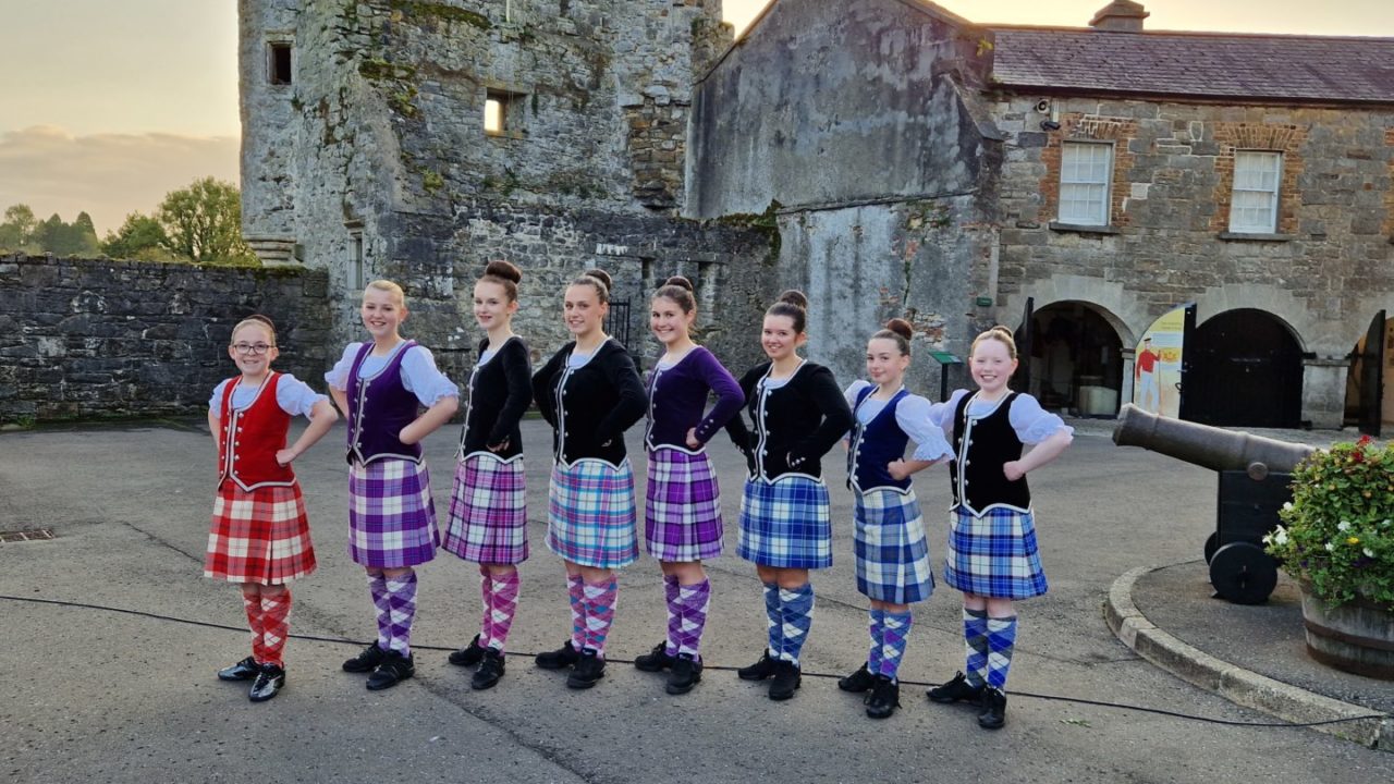 Erne Highland Dancers at Enniskillen Castle (1)