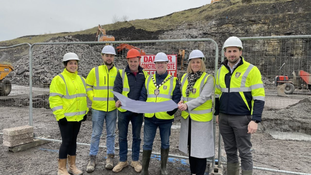 Drummee Waste Transfer Station   Works Commence