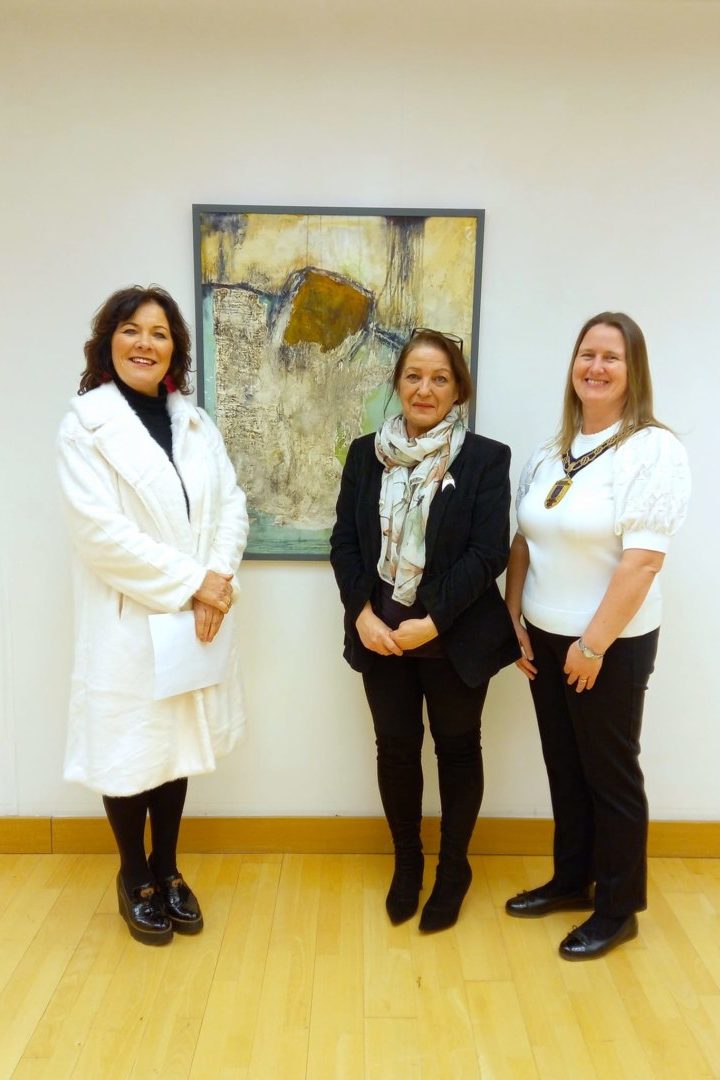 Joe Gregory Exhibition Launch in Strule Arts Centre (2)