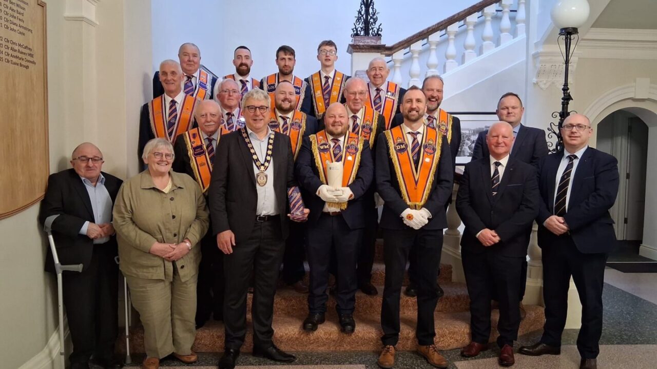 Inniskillings LOL 622 Reception