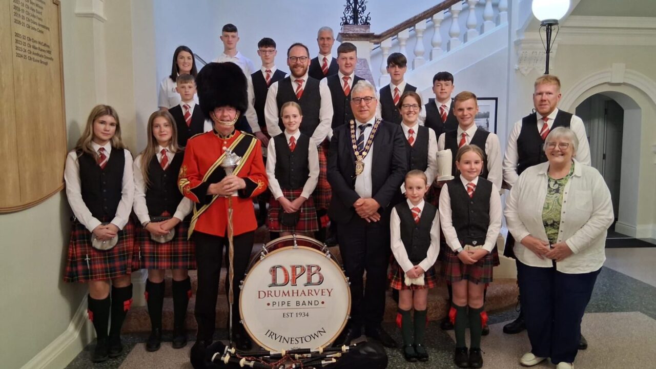 Drumharvey Pipe Band 90th Anniversary Reception