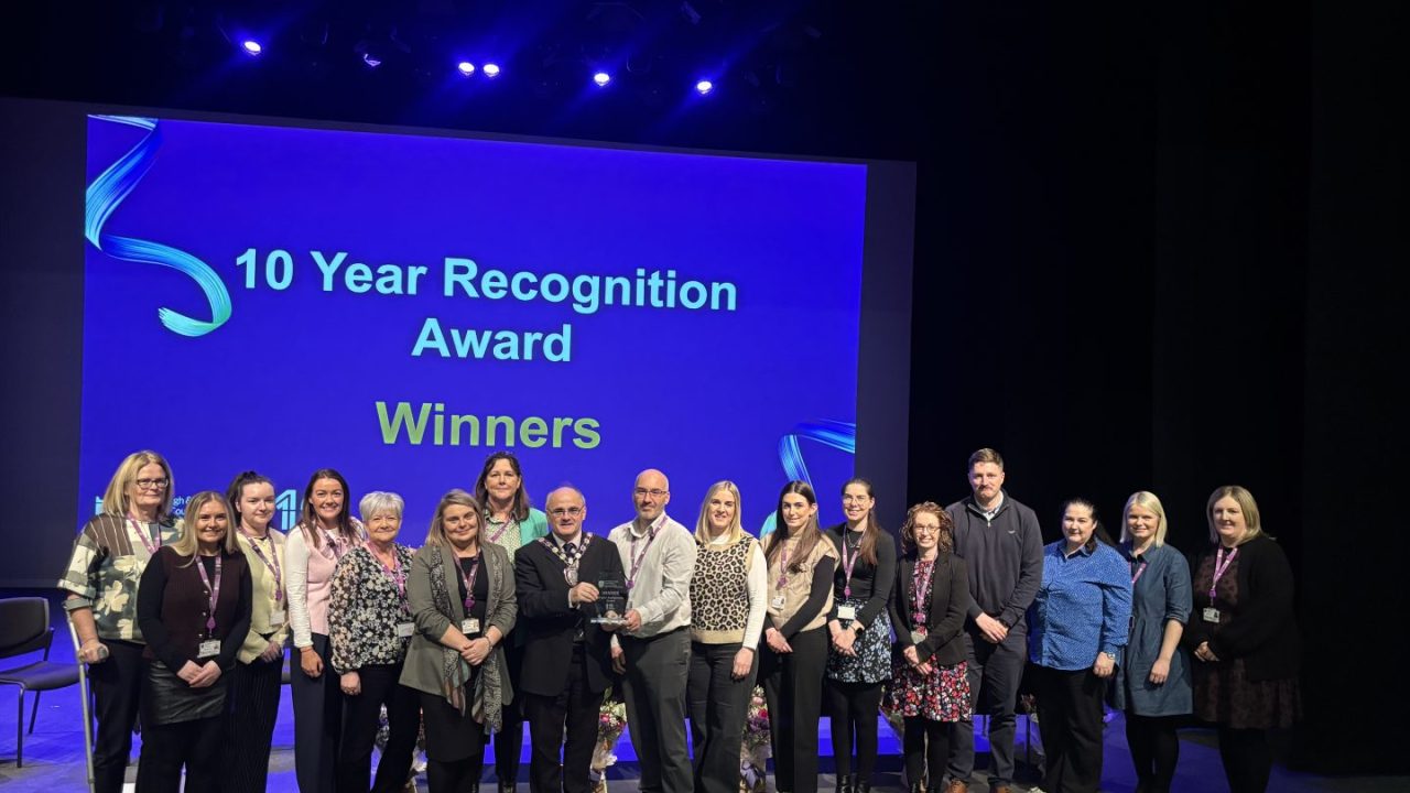 10 year recognition award The Planning Team