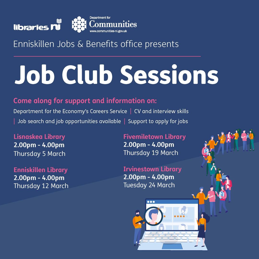 Enniskillen Job Club March 26 insta
