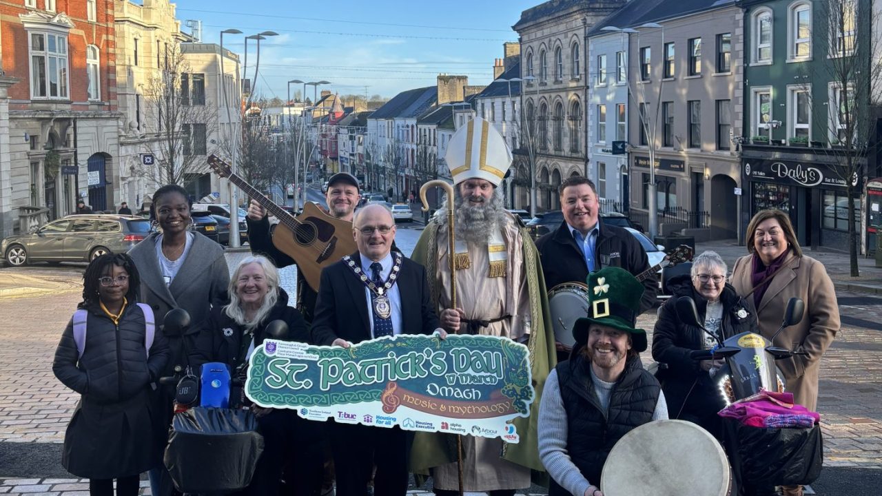 St Pat Launch Omagh