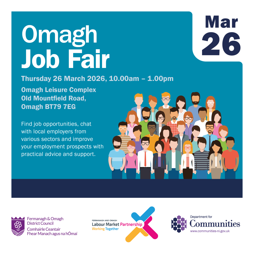 7169 Omagh Job Fair 26 Mar Insta