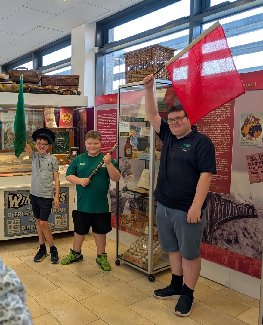 Darragh Brennan, Stephen and Rory Wilson Erne Modal Railway