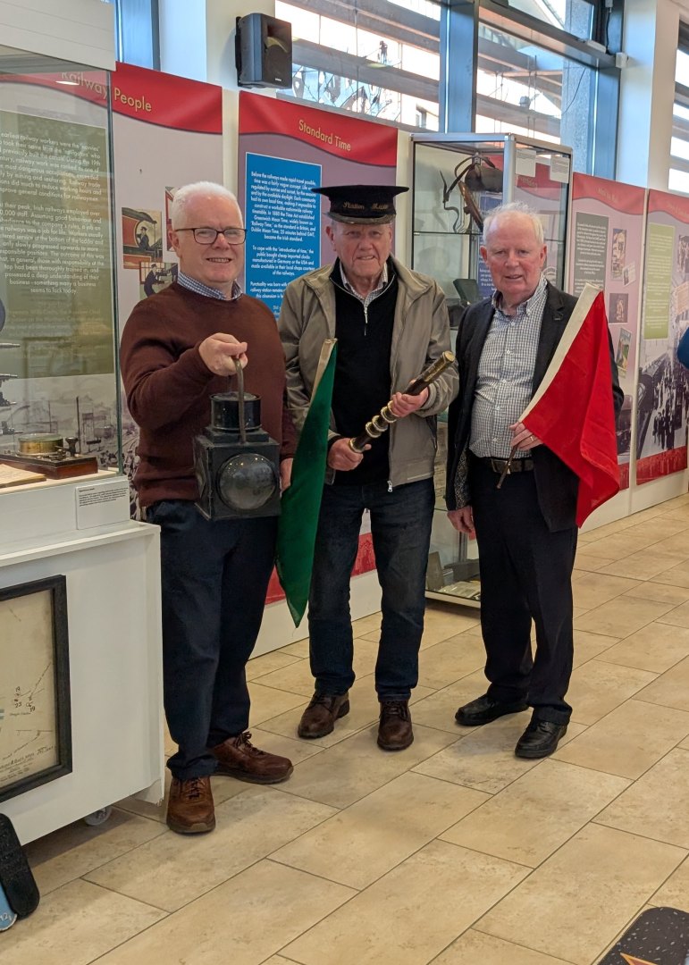 Tony McGartland, Eammon, Eamonn Sharkey, Vincent Brogan Onagh Heritage Forum