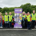 Participants of the PEACEPLUS ‘Investing in Community Volunteers’ Programme taking part in a Family Volunteering Event, Lisnarick.