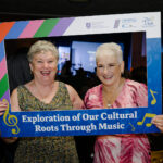 Making new connections at the PEACEPLUS programme, Exploration of Our Cultural Roots Through Music, Final Fling celebration, marking the culmination of six weeks of social dancing classes held across Gortin, Cashel, Glenpark and Monaghan.