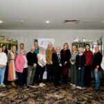 Chief Executive of Fermanagh and Omagh District Council, Alison McCullagh and Chairman Councillor Barry McElduff pictured with Delivery Partners and members of the PEACEPLUS Partnership.