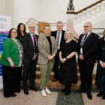 Fermanagh and Omagh District Council is proud to announce that it has secured €5,671,195 to implement a PEACEPLUS Local Action Plan aimed at promoting positive relations between people from diverse backgrounds and communities. Pictured at the offical launch L-R Ms Gobhnait Swift, Department of Rural and Community Development, Ms Jenny Irvine, ARC Healthy Living Centre, Mr Paul Sheridan, Special EU Programme Body (SEUPB), Junior Minister Reilly, The Executive Office, Councillor Allan Rainey, Chairperson, Fermanagh and Omagh PEACEPLUS Partnership, Junior Minister Cameron, The Executive Office, Councillor John McClaughry, Chairperson, Fermanagh and Omagh District Council, Ms Sinead McEvoy, Director of Regeneration and Planning, Fermanagh and Omagh District Council.