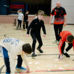 Young people from across the Fermanagh and Omagh District taking part in the first activities of the PEACEPLUS Community Youth Programme.