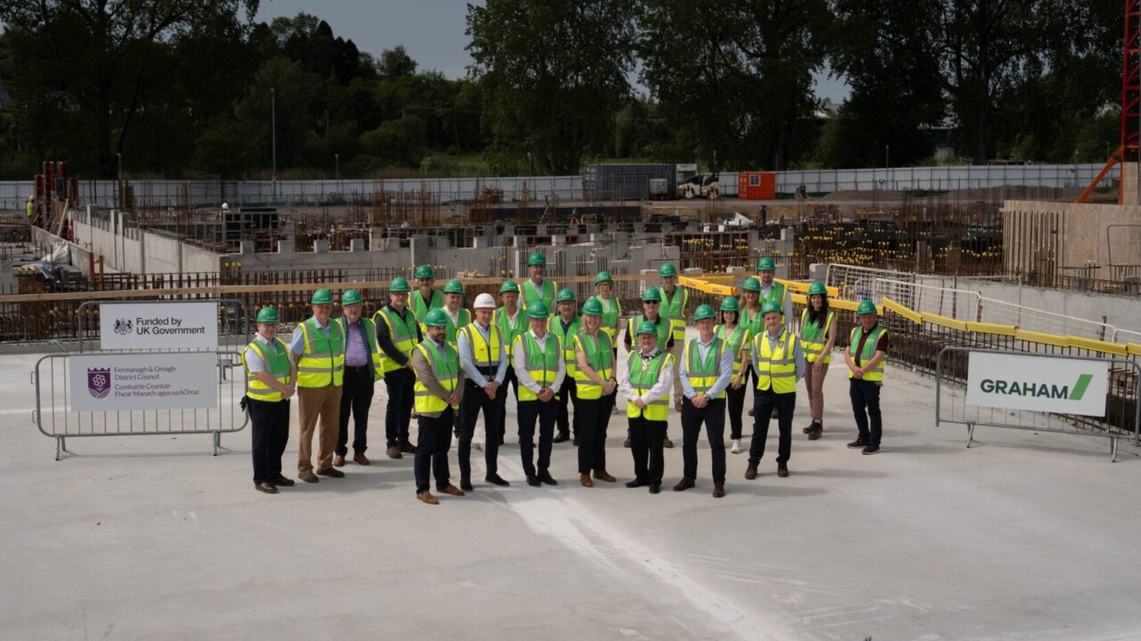 Site visit redevelopment of Fermanagh Lakeland Forum