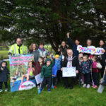 Chairman of Fermanagh and Omagh District Council, Councillor Barry McElduff and Chairman of PEACEPLUS Partnership, Councillor Errol Thompson pictured at the launch of works for the new play park at Owenkillew Community Centre, Gortin. Supported through PEACEPLUS funding and match-funding from Fermanagh and Omagh District Council, the project forms part of the Outdoor Recreational Capital Programme and will create a welcoming, accessible and inclusive space for local residents and visitors. The new facility will provide opportunities for play, recreation and community gatherings, encouraging social interaction, physical activity and cross-community engagement.