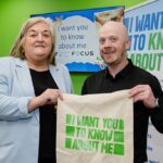 Geraldine Keys, Project Support Officer, and Ryan Tracey, Project Coordinator, FOCUS, delivery partners for the PEACEPLUS programme, I Want You To Know About Me, which aims to promote inclusion, celebrate diversity and strengthen community connections across the Fermanagh and Omagh District.
