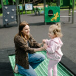 Local residents enjoy the new play park in Lack following the completion of construction works. The project forms part of the Outdoor Recreational Capital Programme within the Fermanagh and Omagh PEACEPLUS Local Action Plan, which will transform 10 outdoor community spaces across the district. The programme is funded through PEACEPLUS, with match funding provided by Fermanagh and Omagh District Council.