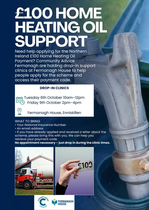Support for DfC Oil Support Scheme